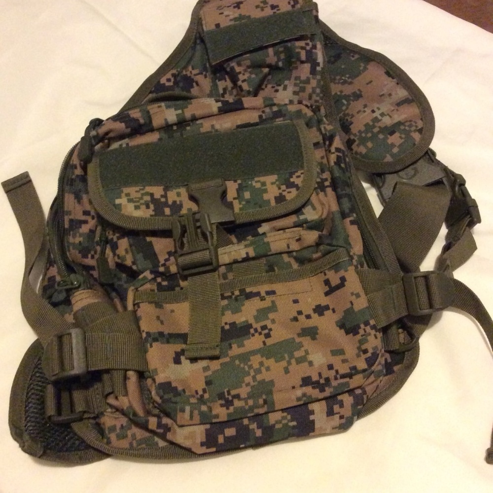 Military Backpack One Strap